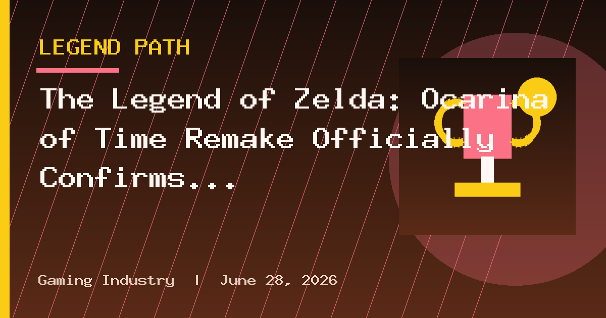 The Legend of Zelda: Ocarina of Time Remake Officially Confirms Paywalled