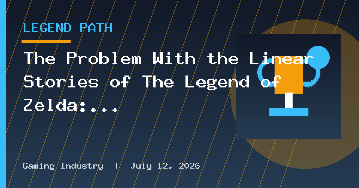 The Problem With the Linear Stories of The Legend of Zelda: Breath