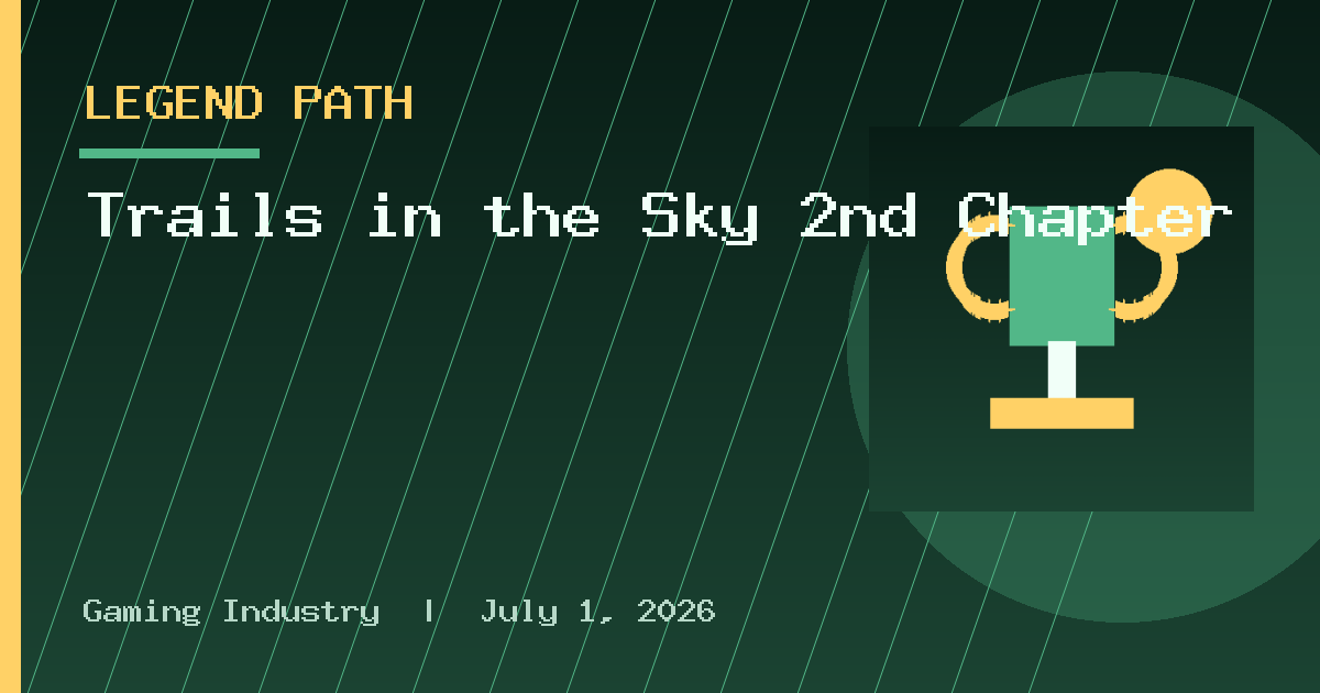 Trails in the Sky 2nd Chapter
